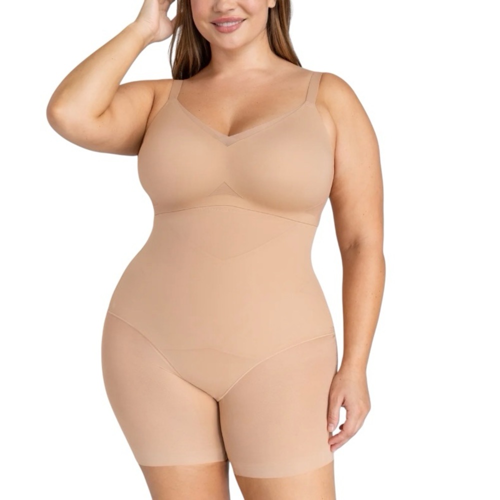 Honeylove Nude Full-Body Sculpting Bodysuit